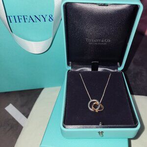 Tiffany & Co 1837 interlocking pendant